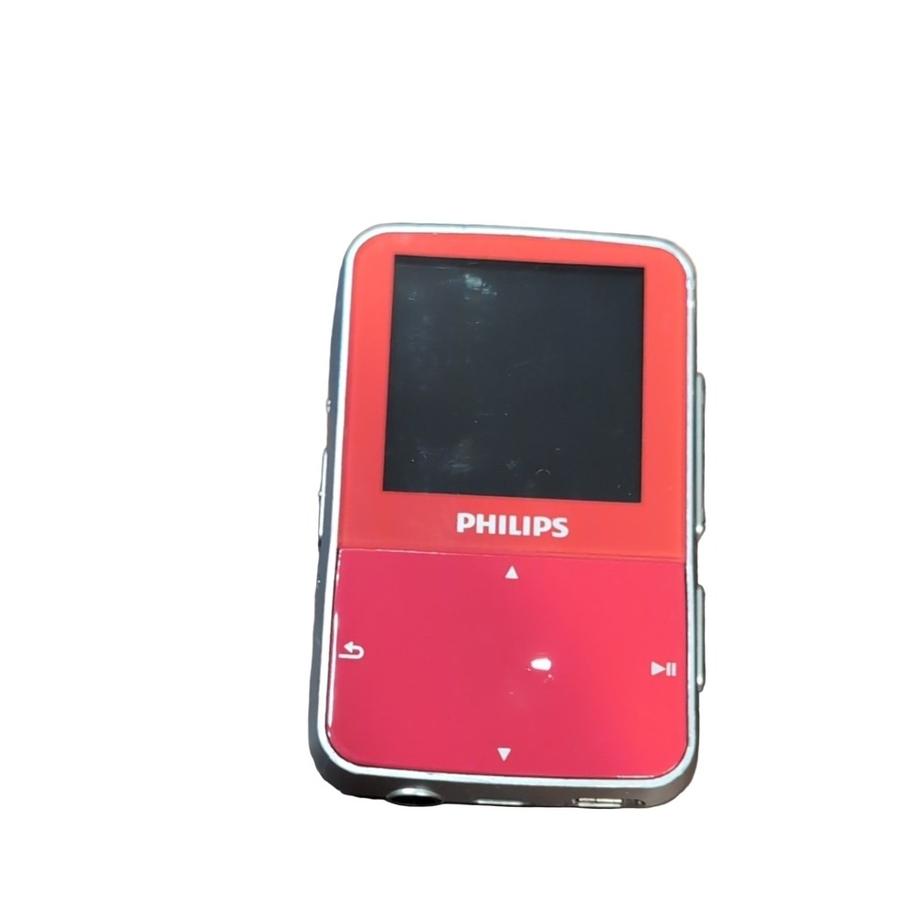 Philips GoGear Vibe SA2VBE04RW/17 MP3 Player 4GB Red FM Radio